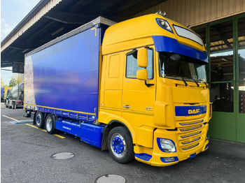 Curtain side truck DAF XF 510