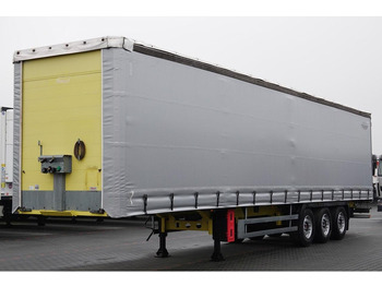 Curtainsider semi-trailer TROUILLET