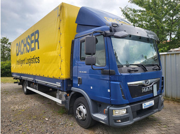 Curtain side truck MAN