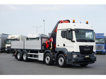 Dropside/ Flatbed truck, Crane truck MAN TGS / 35.470 / E 6 / SKRZYNIOWY + HDS / FASSI F 545 / ŁAD. 13 10: picture 2 Dropside/ Flatbed truck, Crane truck MAN TGS / 35.470 / E 6 / SKRZYNIOWY + HDS / FASSI F 545 / ŁAD. 13 10: picture 2