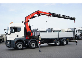 Dropside/ Flatbed truck, Crane truck MAN TGS / 35.470 / E 6 / SKRZYNIOWY + HDS / FASSI F 545 / ŁAD. 13 10: picture 4 Dropside/ Flatbed truck, Crane truck MAN TGS / 35.470 / E 6 / SKRZYNIOWY + HDS / FASSI F 545 / ŁAD. 13 10: picture 4