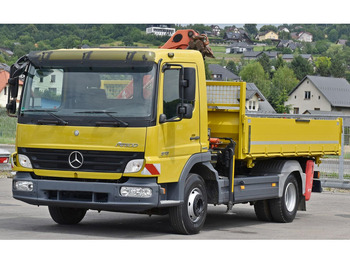 Tipper, Crane truck Mercedes-Benz ATEGO 818: picture 4 Tipper, Crane truck Mercedes-Benz ATEGO 818: picture 4