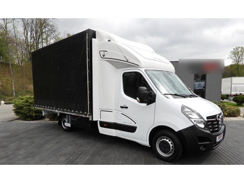 Curtain side van OPEL