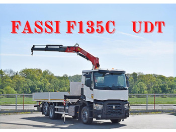 Dropside/ Flatbed truck RENAULT C 380