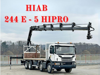 Dropside/ Flatbed truck SCANIA P 410
