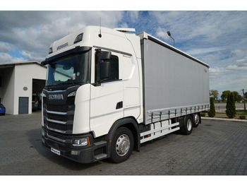 Curtain side truck Scania S 450 / SOLÓWKA / 6X2 / OŚ PODNOSZONA / 2019 /: picture 5 Curtain side truck Scania S 450 / SOLÓWKA / 6X2 / OŚ PODNOSZONA / 2019 /: picture 5