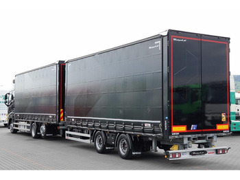 Curtain side truck Volvo FH 500 / I-SAVE / XL / ZESTAW TANDEM PRZEJAZDOWY 120 M3 / 2023 /: picture 5