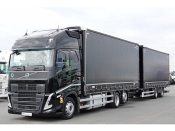 Curtain side truck Volvo FH 500 / I-SAVE / XL / ZESTAW TANDEM PRZEJAZDOWY 120 M3 / 2023 /: picture 3