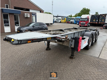 Container transporter/ Swap body semi-trailer VAN HOOL 20'