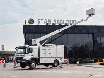 Truck mounted aerial platform