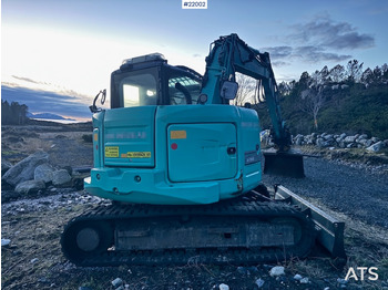 Excavator Kobelco 2016 Kobelco SK75SR Beltegraver m/ Rototilt og Pusseskuffe.: picture 4