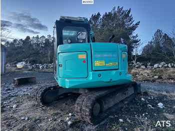 Excavator Kobelco 2016 Kobelco SK75SR Beltegraver m/ Rototilt og Pusseskuffe.: picture 5