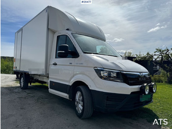 Closed box van MAN TGE