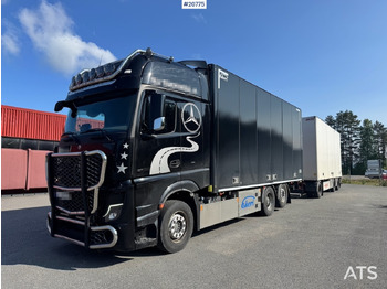 Box truck MERCEDES-BENZ Actros