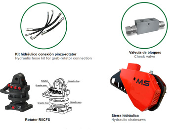New Grapple for Truck mounted crane LOG GRAB  REINFORCED SERIE PF-R 22: picture 3
