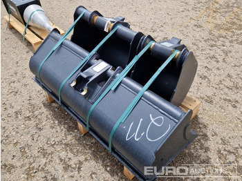 New Bucket Unused 2025 Häner 42" Ditching, 24", 12" Digging Buckets to suit Mini Excavator / Cazo: picture 3