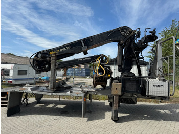 Truck mounted crane PALFINGER