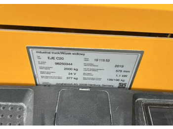 Pallet truck Jungheinrich EJEC20: picture 4