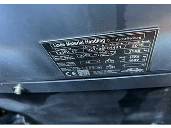 Electric forklift Linde E20PH-02: picture 4
