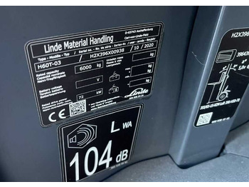 LPG forklift Linde H60T-03: picture 4