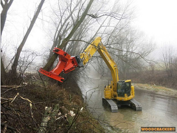 New Attachment for Forestry equipment Westtech Woodcracker C550 Fällgreifer Baumschere: picture 3