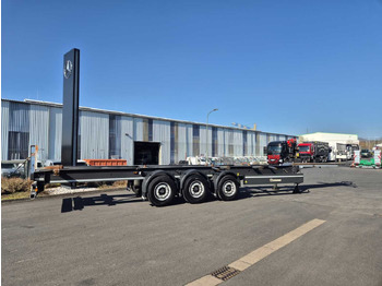 Container transporter/ Swap body semi-trailer Krone SD BDF BPW-Achsen Liftachse mitte Container: picture 4