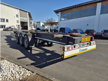 Container transporter/ Swap body semi-trailer Krone SD BDF BPW-Achsen Liftachse mitte Container: picture 3