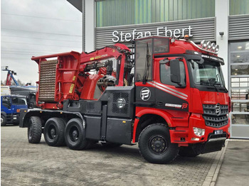 Timber truck Mercedes-Benz TUROX 8x8 Eschlböck Biber 92 Holzhacker / 1.512h: picture 5