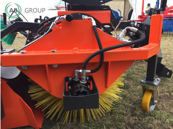 Broom for Municipal/ Special vehicle Metal-Technik TOP MT tractor road sweeper 2 m: picture 5