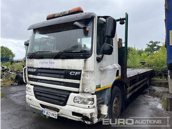 Dropside/ Flatbed truck DAF CF 75 310