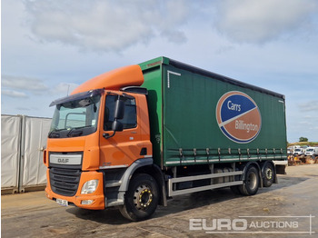 Curtain side truck DAF CF 370