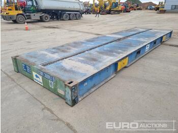 Shipping container 30' Flat Rack Container Bridge: picture 1