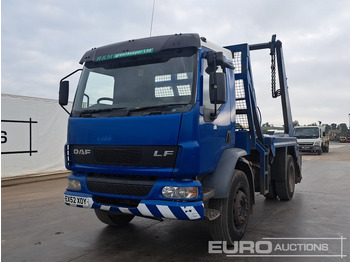 Skip loader truck DAF LF