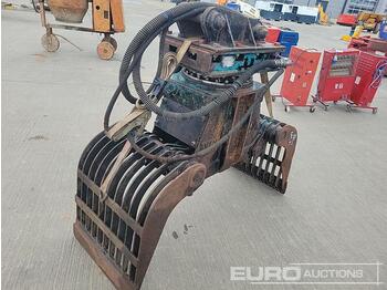 Grapple for Construction machinery VTN BM40 Hydraulic Rotating Selector Grab 65mm Pin to suit 13 Ton Excavator: picture 1