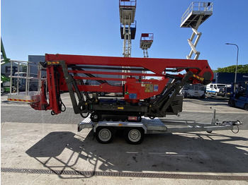 Spider lift Platform Basket Spider 22.10, Spin hoogwerker met aanhangwagen: picture 4