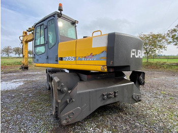 Wheel excavator Furukawa W 735: picture 4