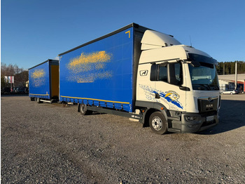 Curtain side truck MAN