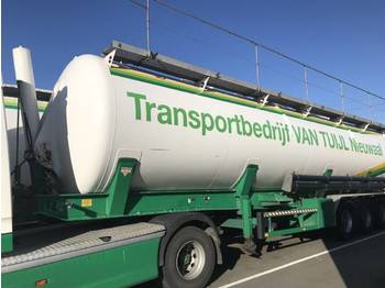 Tanker semi-trailer Gofa Alu silooplegger BPW axle Disc Brake SSA 62: picture 1