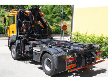 Cable system truck, Crane truck MAN TGA 18.360 BL 4x4/Euro4/TÜV/HIAB 111/MULTILIFT/Winterdienst: picture 4