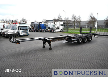 Container transporter/ Swap body semi-trailer D-Tec FLEXITRAILER LS | 2x20-30-40-45ft HC * 2x LIFT AXLE * BPW / DISC * 2x EXTENDABLE: picture 5