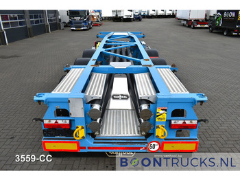 Container transporter/ Swap body semi-trailer Van Hool A3C002 TANK CHASSIS | 20-30ft * ADR AT FL EX/II EX/III * 3680 Kg * NL TRAILER: picture 2