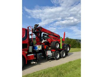 Timber truck, Crane truck SCANIA R580: picture 3 Timber truck, Crane truck SCANIA R580: picture 3