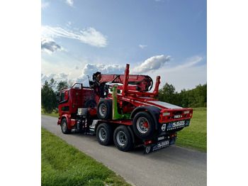 Timber truck, Crane truck SCANIA R580: picture 4 Timber truck, Crane truck SCANIA R580: picture 4