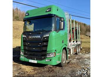 Timber truck SCANIA R 580