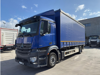 Curtain side truck MERCEDES-BENZ Antos