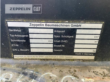 Attachment for Construction machinery Cat Kopfplatte Cat H63SF: picture 3