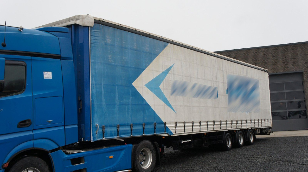 Kotschenreuther SPM 324 Roller Bed Air Doppelbereifung BPW Mega - Curtainsider semi-trailer: picture 1 Kotschenreuther SPM 324 Roller Bed Air Doppelbereifung BPW Mega - Curtainsider semi-trailer: picture 1