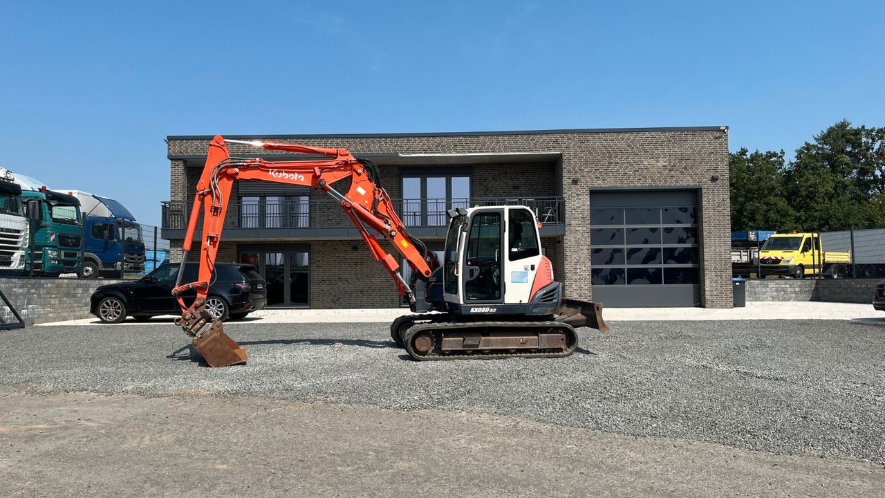 Kubota KX080 KX080-3 Verstellausleger 8700Kg Klima Tilt - Mini excavator: picture 1 Kubota KX080 KX080-3 Verstellausleger 8700Kg Klima Tilt - Mini excavator: picture 1
