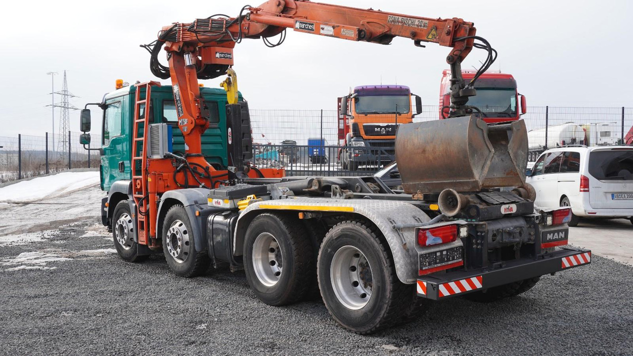 MAN TGM 32.340 8x4 marchesi Kran Abrollkipper Hyva - Hook lift truck: picture 5 MAN TGM 32.340 8x4 marchesi Kran Abrollkipper Hyva - Hook lift truck: picture 5