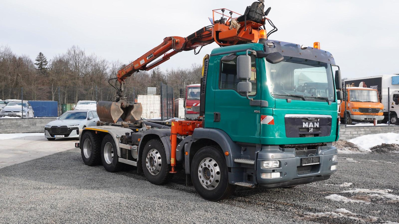 MAN TGM 32.340 8x4 marchesi Kran Abrollkipper Hyva - Hook lift truck: picture 3 MAN TGM 32.340 8x4 marchesi Kran Abrollkipper Hyva - Hook lift truck: picture 3